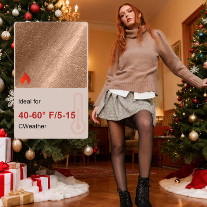 [Winter Outfit Ideasv]🎄 New Compression Magic Leggings – Fleece-Lined Warmth from XXS to 3XL❄️