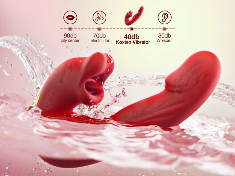 7 vibrations and 5 swing modes - G-spot vibrator