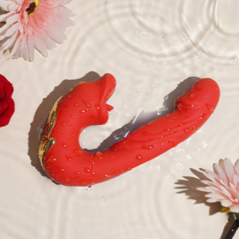 7 vibrations and 5 swing modes - G-spot vibrator