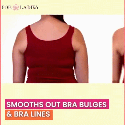 Ribbed push-up bra with adjustable straps for women