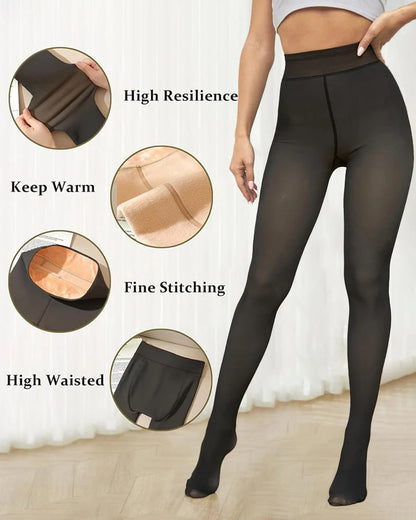 One-Seam Slimming Thermal Tights