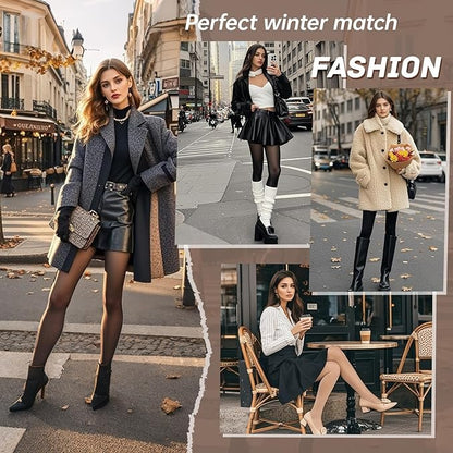 One-Seam Slimming Thermal Tights